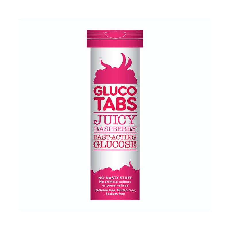 Glucotabs Framboesa Tubo 10comp