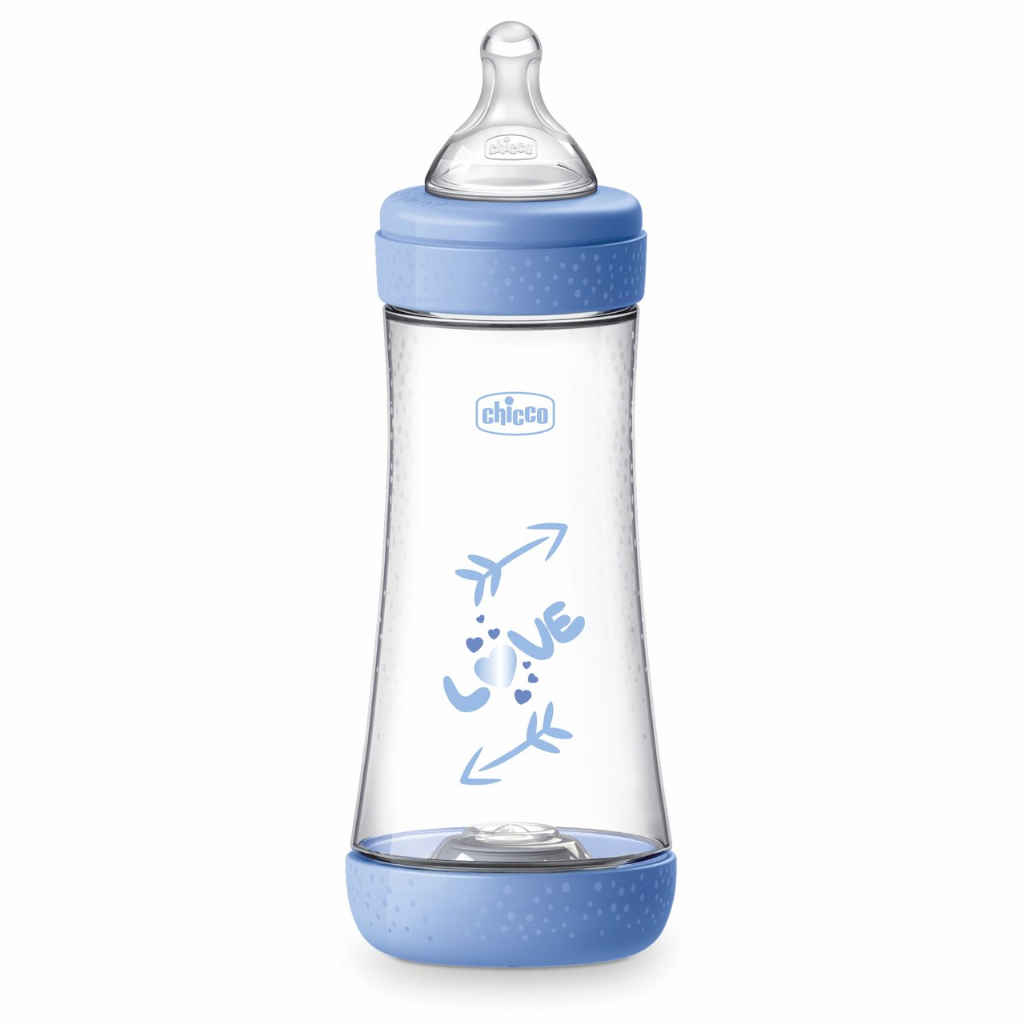 Chicco Perfect 5 Biberão Soft Azul 4M+ 300ml