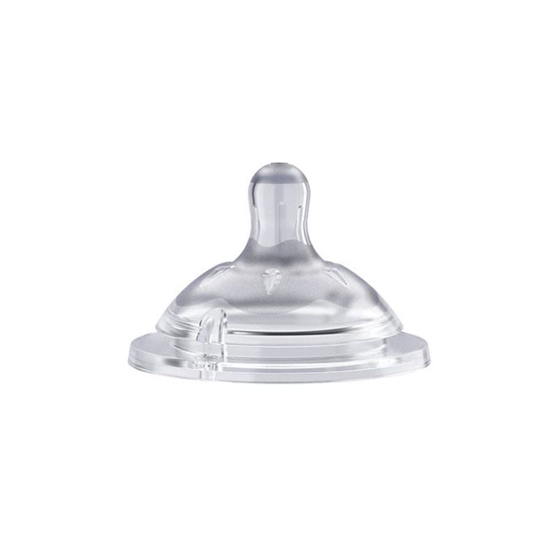 Chicco Natural Feeling Tetina Sil 4M+ 2un