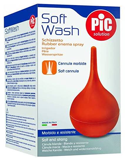 Pera Irrigação C/Canula Macia N10 365ml