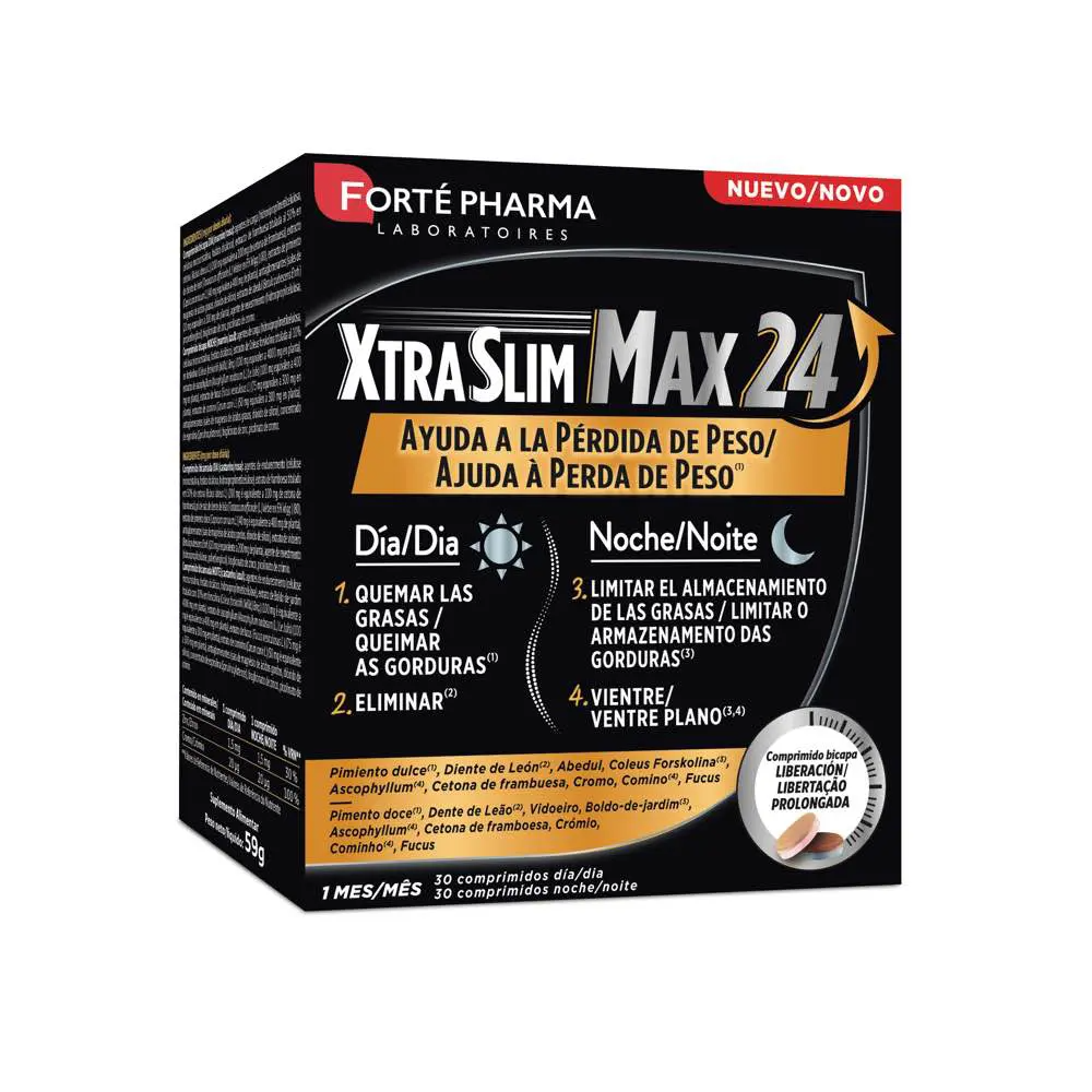 Xtraslim Max 24 Perda Peso 60comp