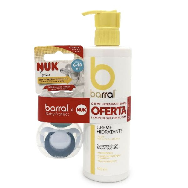 Bar Baby Creme Hidratante 400ml + Oferta Nuk
