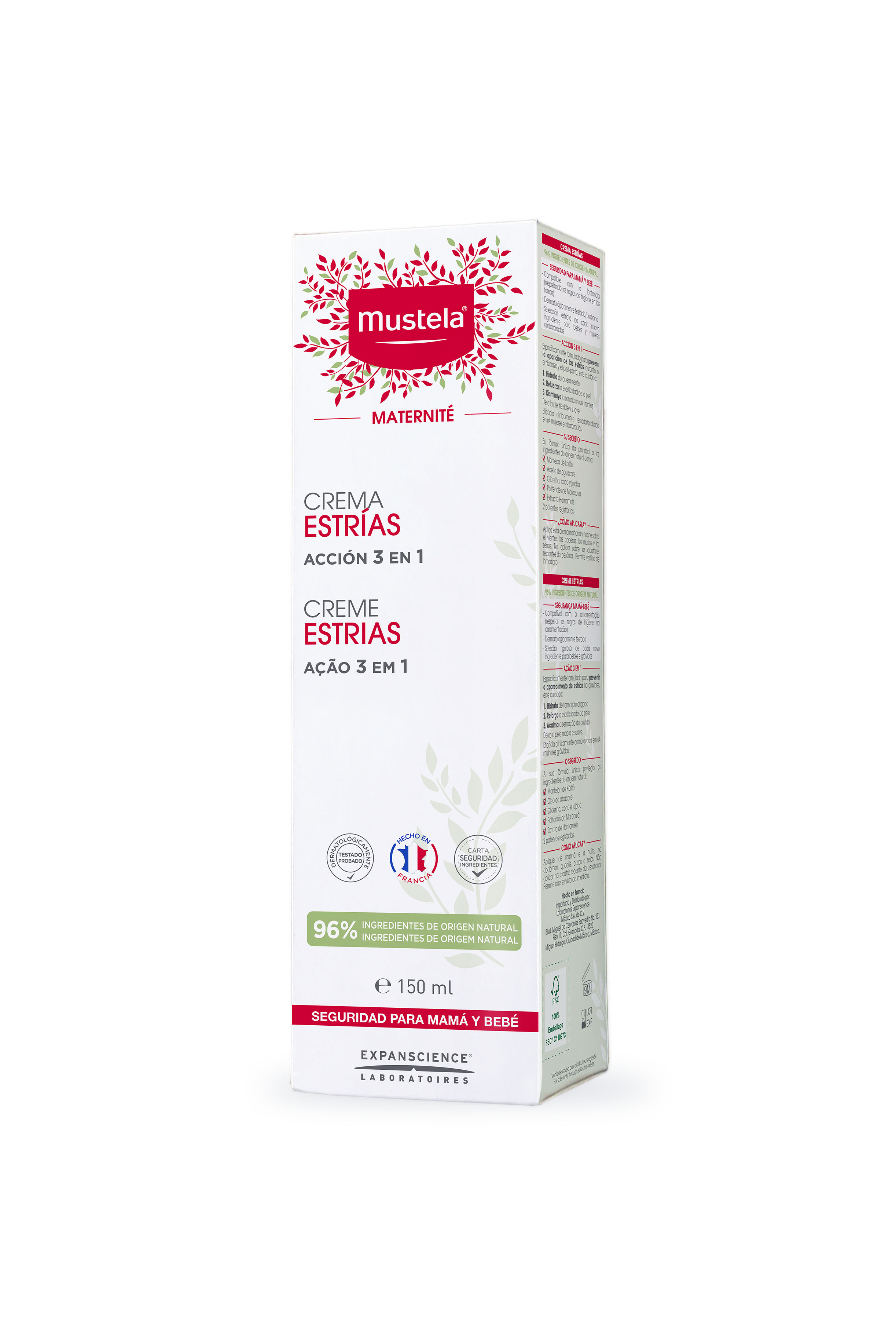 Mustela Maternidade Creme Estrias 150ml