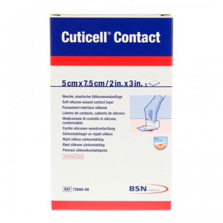 Leukoplast Cuticell Contact Penso Sil 5x7,5cm 5un
