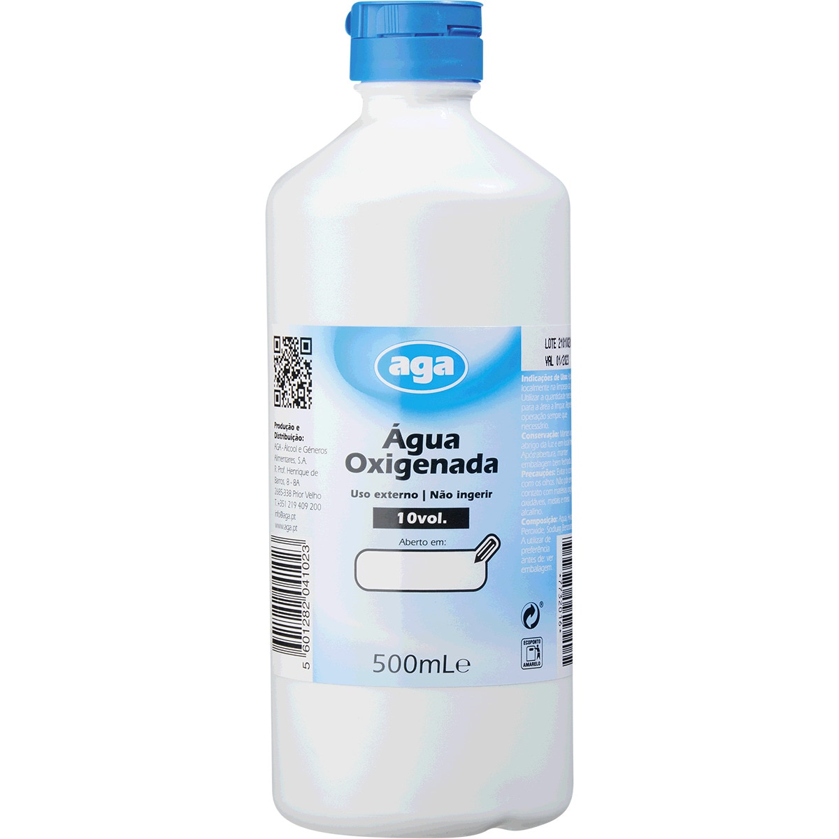 Água Oxigenada AGA 10V 500ml