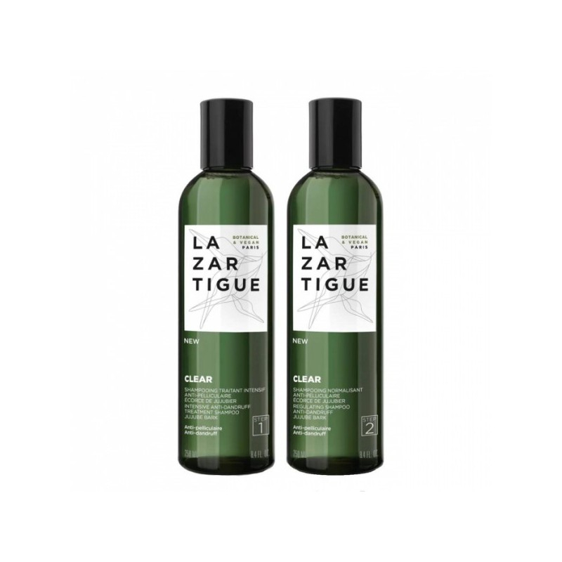 Lazartigue Clear Ch F1 250ml + Ch F2 250ml