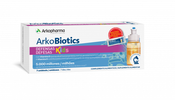 Arkobiotics Defesas Kids Unidoses 70ml 7un
