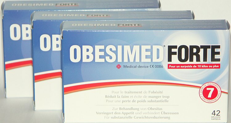 Obesimed Forte 42 Caps Pack Económico