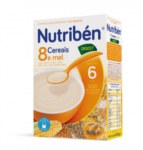 Nutriben Farinha 8 Cereais & Mel Efeito Bifid 300g