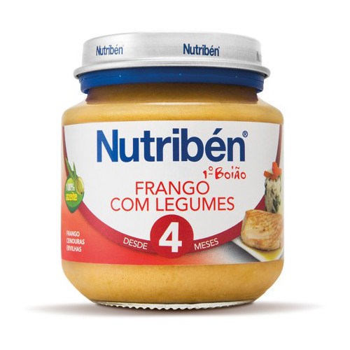 Nutriben 1ª B Frango Legumes 130g