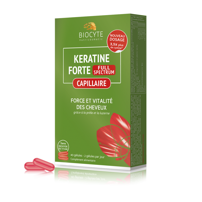 Biocyte Keratine Forte Estra Plus 40caps