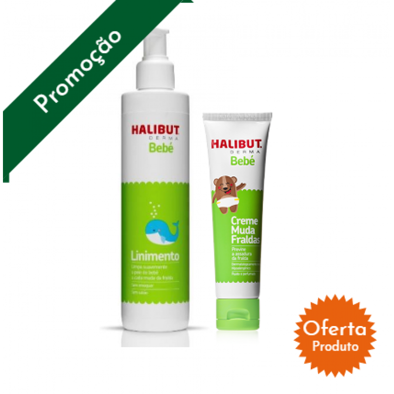 Halibut Derma Linimento 200ml+Of Cr Muda Frald 50g