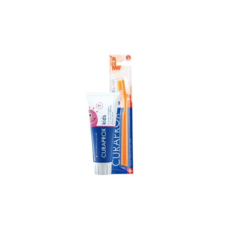 Curaprox Baby Escova e Pasta Melancia 60ml 4-12A Promo