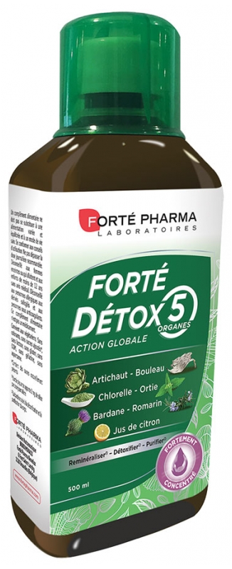 Forte Detox 5 Órgãos Solução Oral 500ml