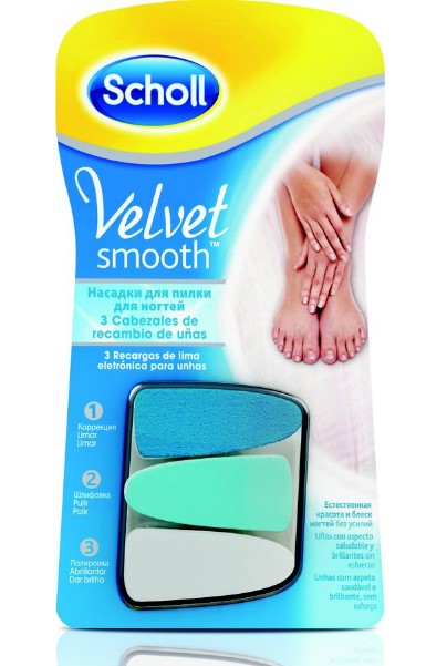 Scholl Recarga Velvet Unhas