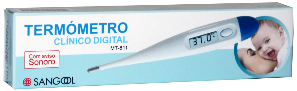 Sangool Termómetro Clínico Digital Flexível MT-519