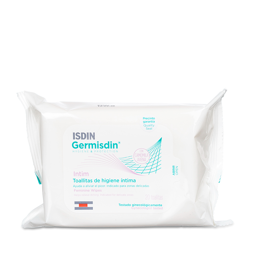 Isdin Germisdin Higiene Intima Toalhetes 20un