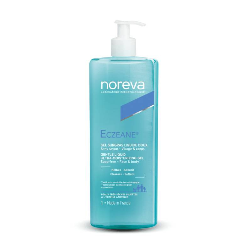 Noreva Eczeane Gel Limpador Líquido Suave 1L - Promo