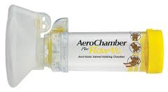 Aerochamber Plus Criança Amarelo