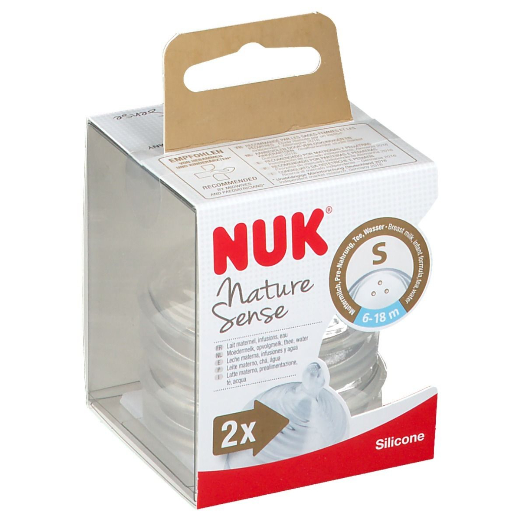Nuk For Nature Tetina Sil TamS 2un