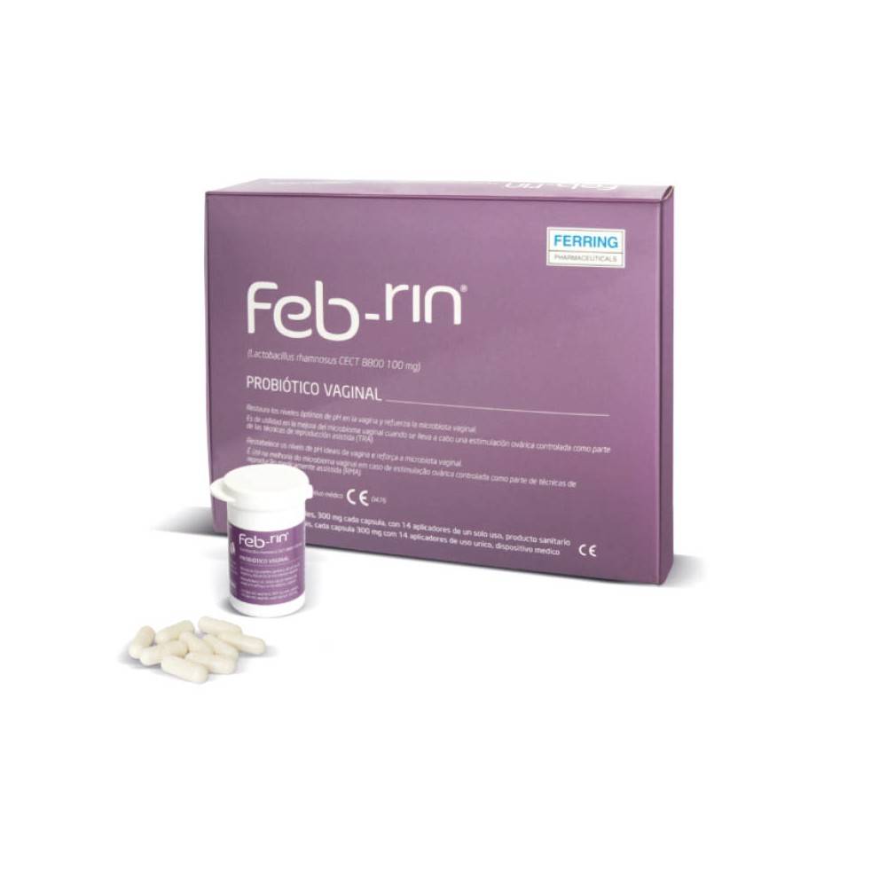 Feb-Rin Vaginal 300mg 14caps