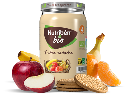 Nutriben Bio Boiao Frutas Variadas 4m 235g