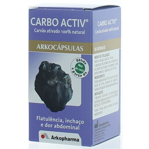 Arkocapsulas Carbo Activ 50caps