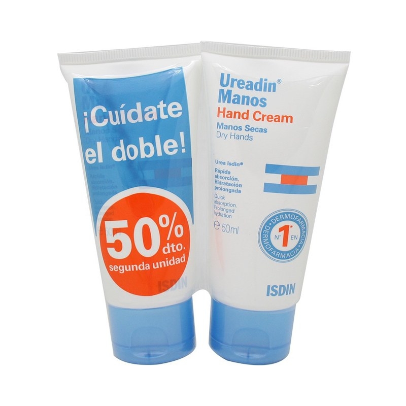 Ureadin Duo Creme Mãos 50ml 2un - Desc50% 2ªun