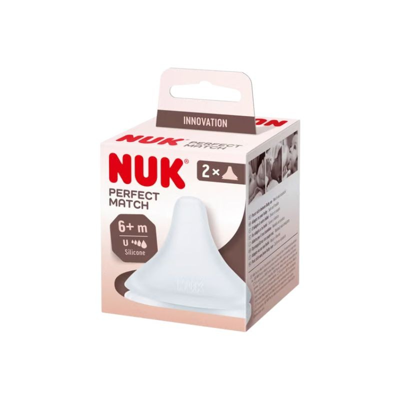 Nuk Perfect Match Tettarella Sil Taglia M 3M+ 2un