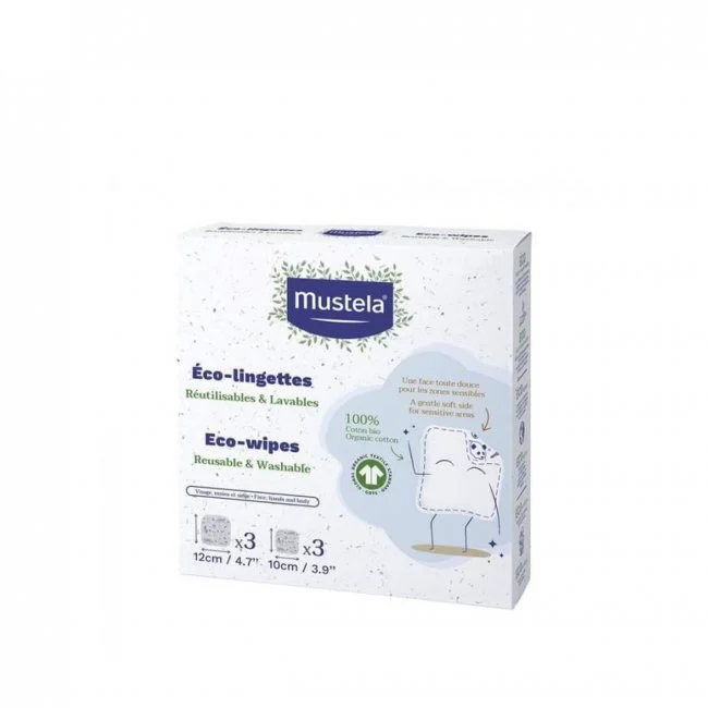 Mustela Recarga Toalhetes Eco Reut 3+3un