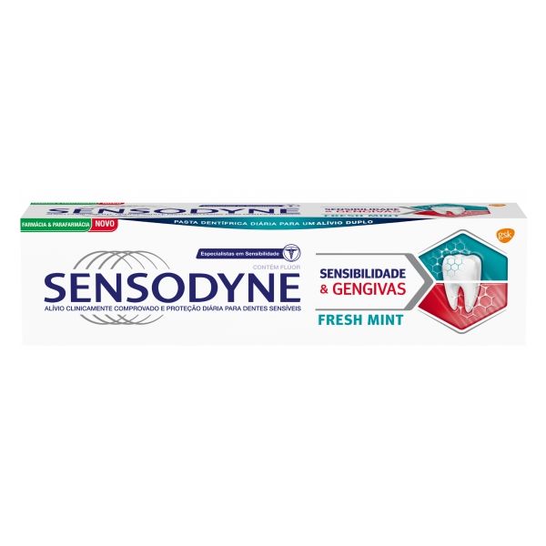 Sensodyne Sensibilidade Gengivas Fresh Mint 75ml