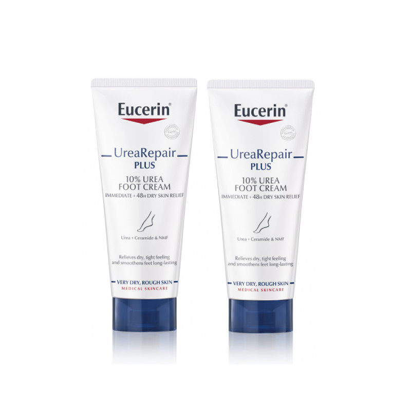 Eucerin UreaRepair Plus Creme para Pés 100ml 2un - Promoção