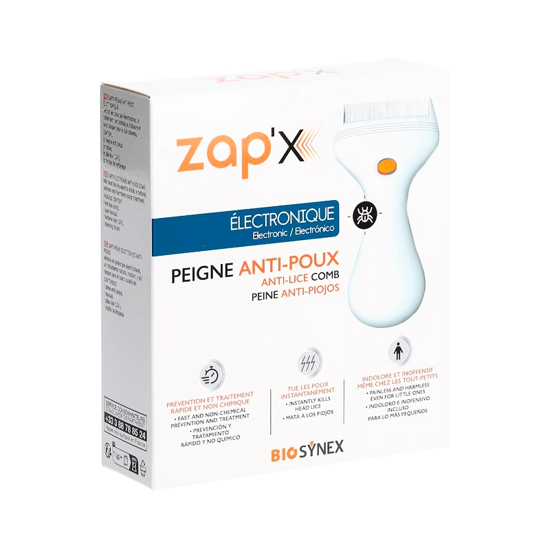 Zap X Peigne Électrique Pour Poux GO3006