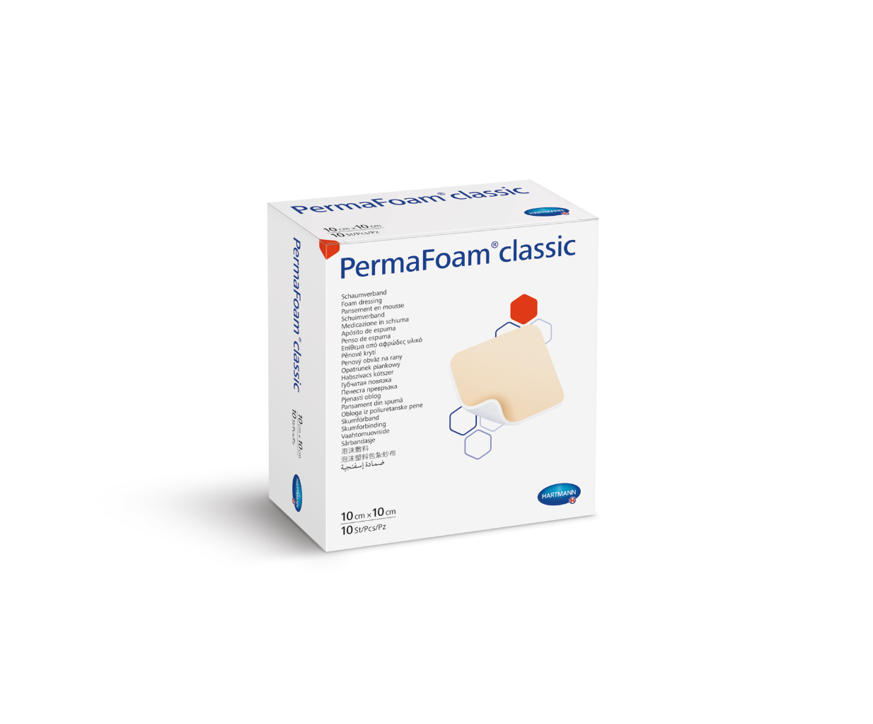 PermaFoam Classic 10x10cm 10un
