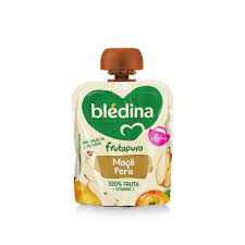 Bledina Frutapura Maçã/Pera Saq 6M+ 85g