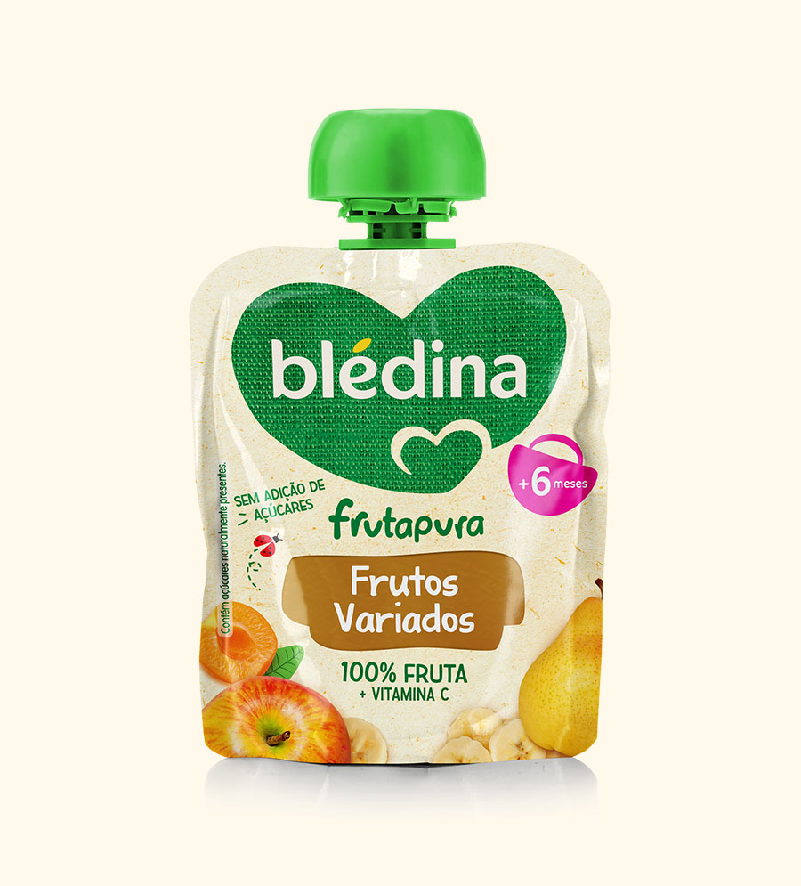 Bledina Frutapura Frutos Variados 90g