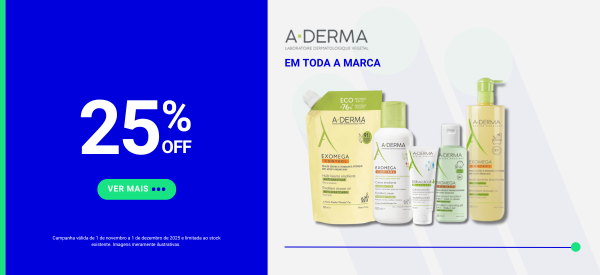 A-DERMA 25% OFF