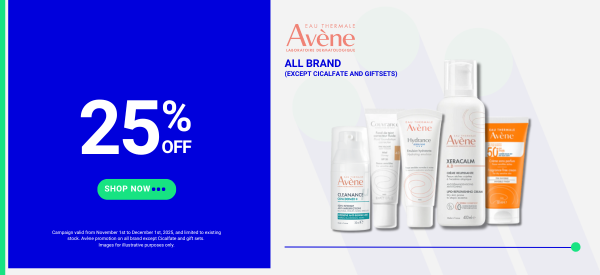 AVÈNE 25% OFF