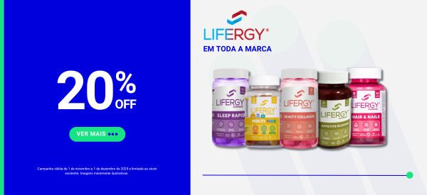 LIFERGY 20% OFF