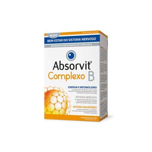 Absorvit Complexo B 30comp