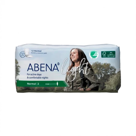 Abena Light Normal Fralda Retang 12un -1000021339