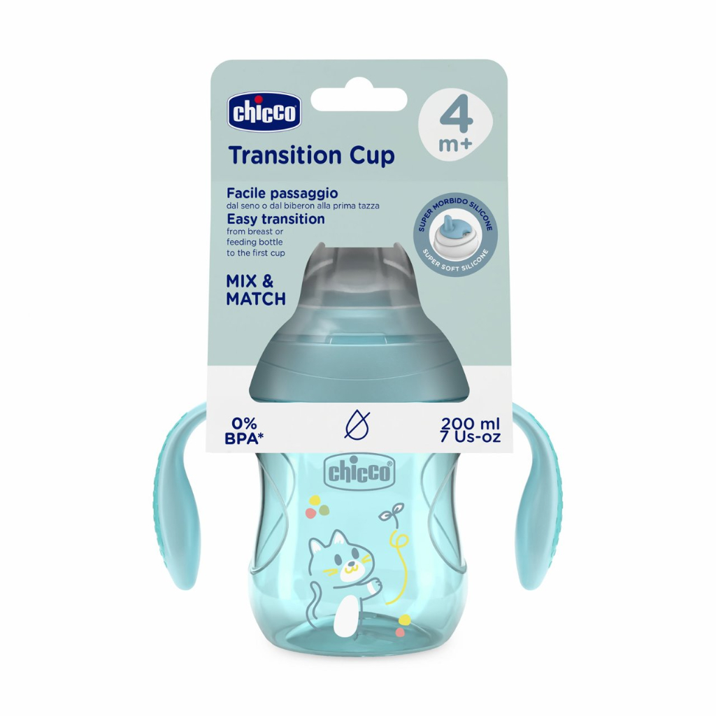 Chicco Copo Transicao 4M Azul