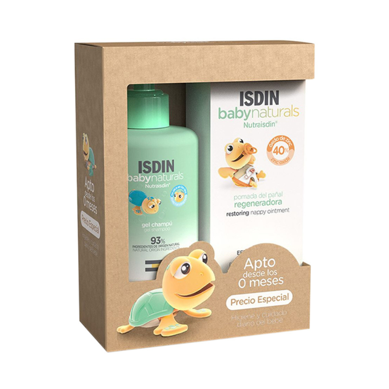 Isdin Babynaturals Pomada  ZN40 +Gel Champo -Promo