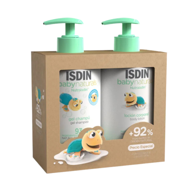 Isdin Babynaturals Gel Champo 400ml+ Locao 400ml -Promo