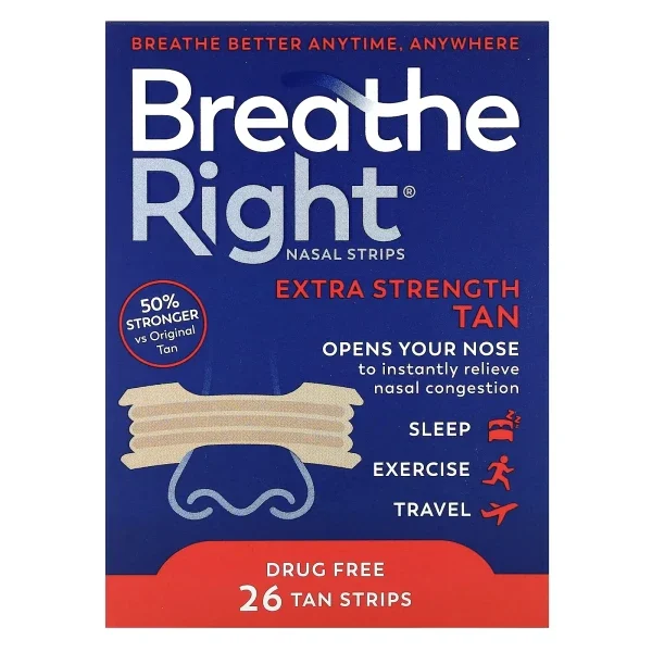 Breathe Right Extra Forte Bege Tam Unico 8un