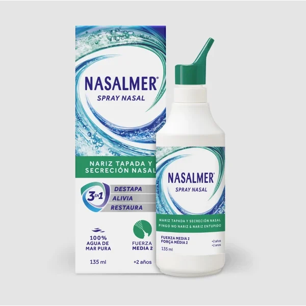 Nasalmer Spray Nasal Força Media 2 135ml