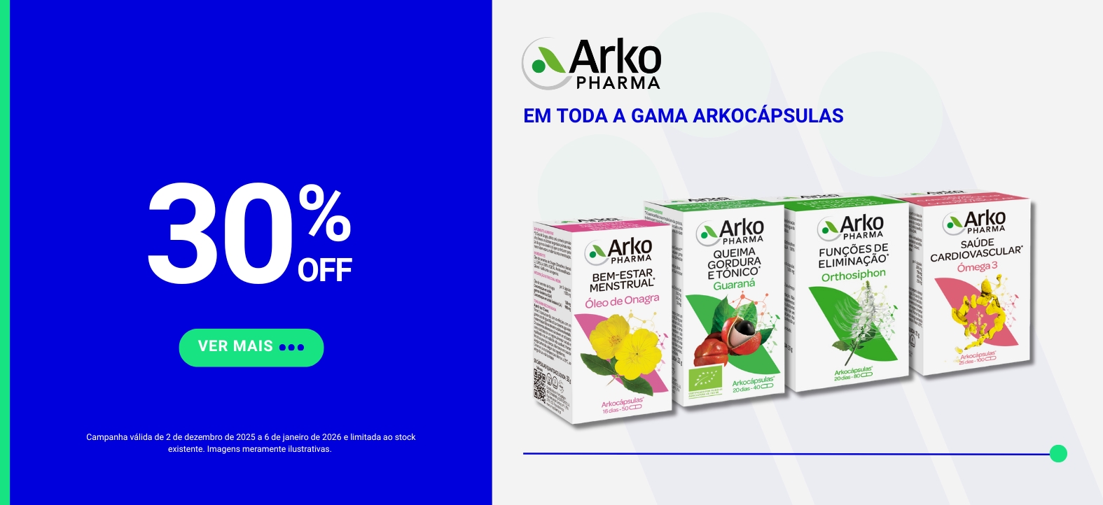Arkopharma Arkocápsulas 30%