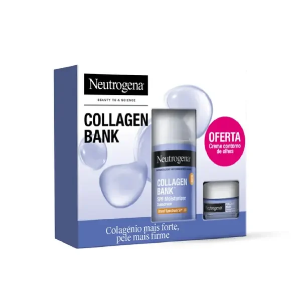 Neutrogena Collagen Bank Creme FPS30 + Gel Creme Olhos