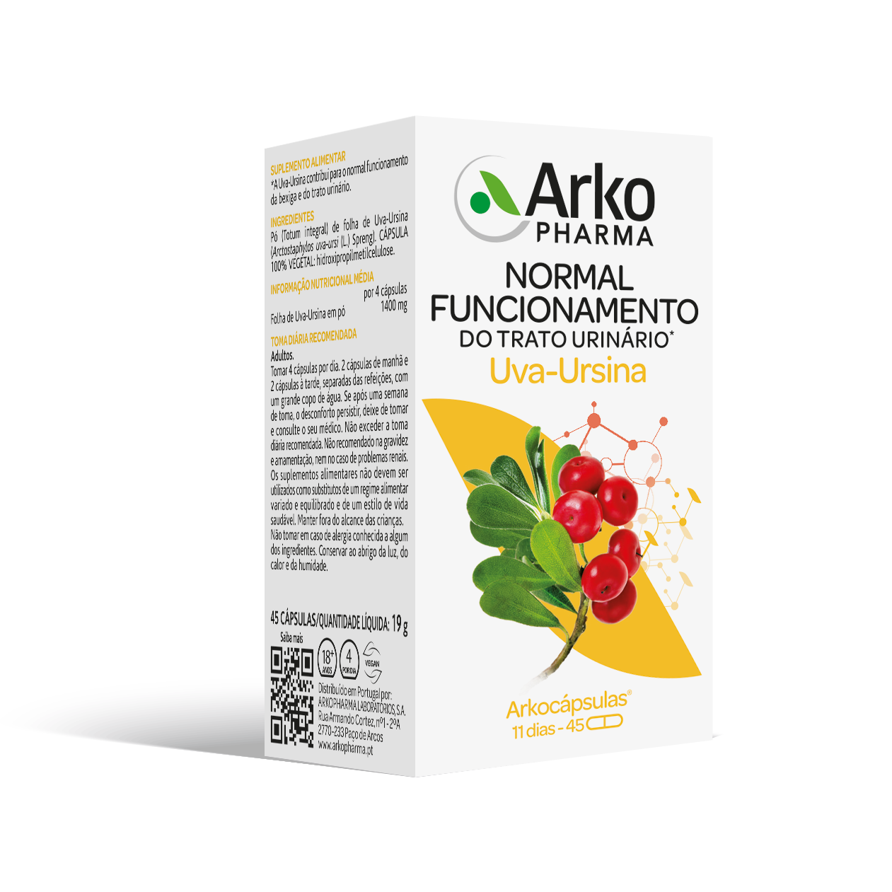 Arkocapsulas Uva Ursina 45caps
