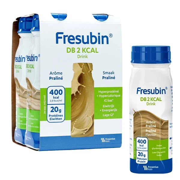 Fresubin DB 2Kcal Drink Praline 200ml 4un